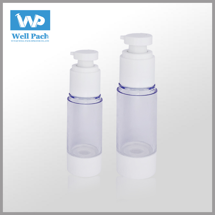 Flaconi cosmetici per la cura della pelle con pompa airless acrilica da 15 ml 30 ml 50 ml 100 ml